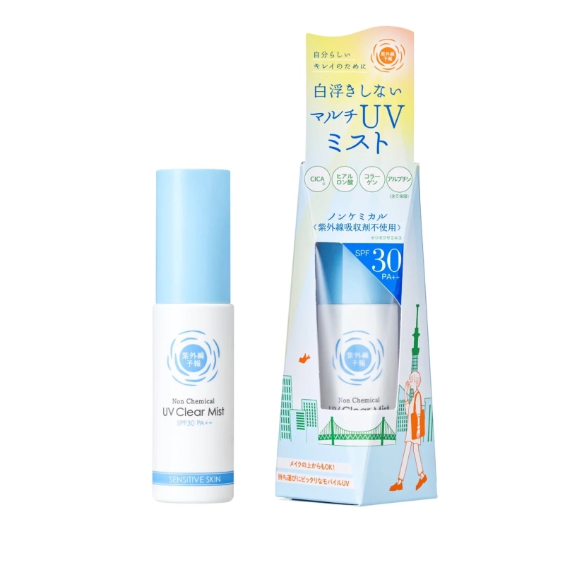 紫外線予報 ノンケミカルUVクリアミストM