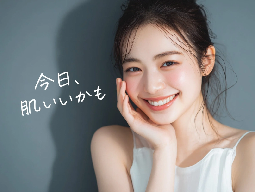 今日、肌いいかも