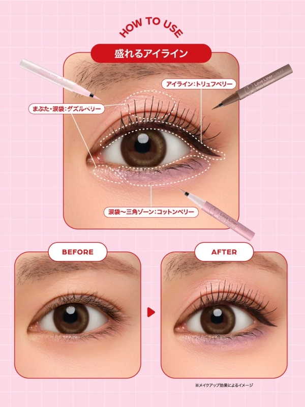 アイラインHOW TO