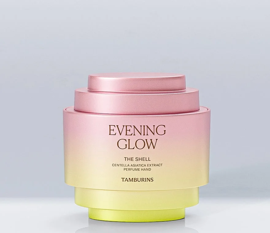 EVENING GLOW THE SHELL CENTELLA ASIATICA EXTRACT PERFUME HAND TAMBURINS