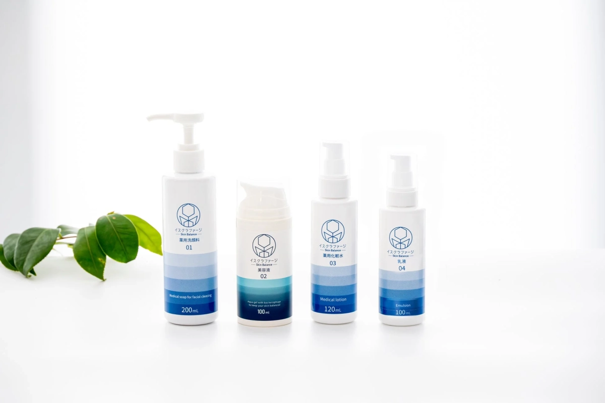 イスクラファージ スキンケア製品ラインナップ