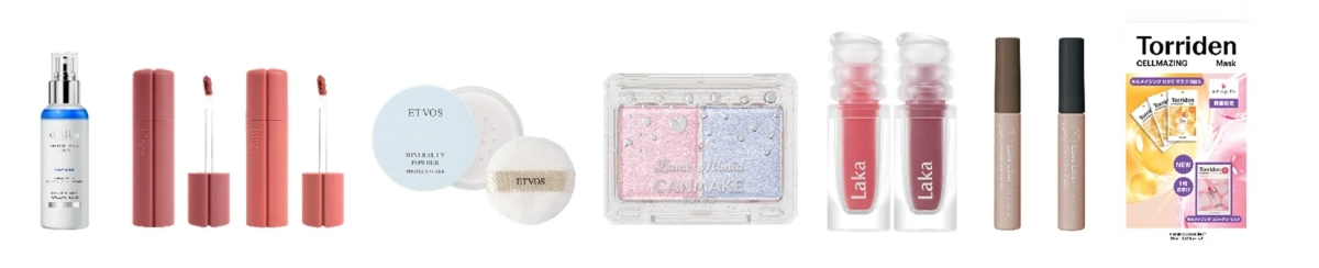 女性パウダーコーナー設置商品例