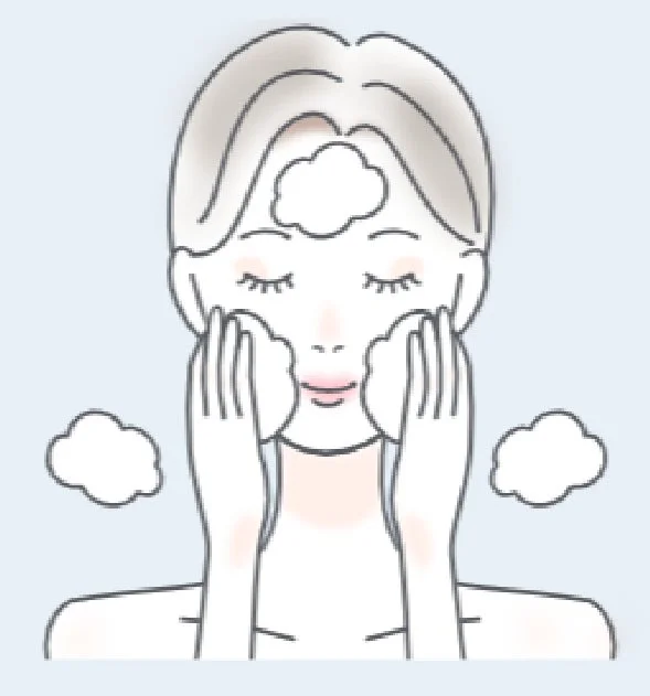 毎日のお手入れにも集中ケアにも選べる2WAY洗顔