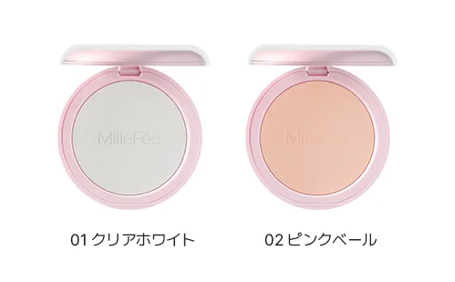 MilleFéeのフェイスパウダー2種類