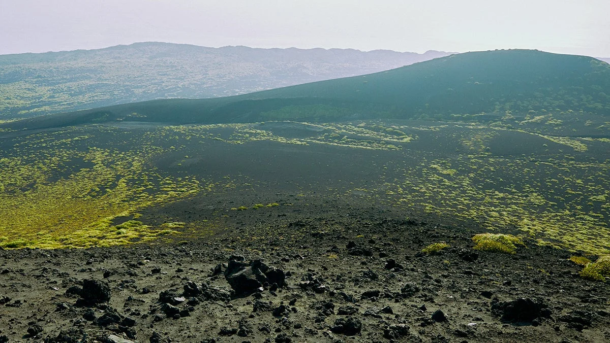伊豆大島の火山性地形