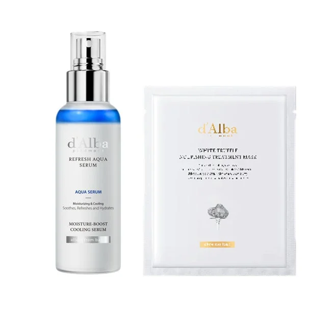 d’Alba リフレッシュアクアスプレーセラムセット