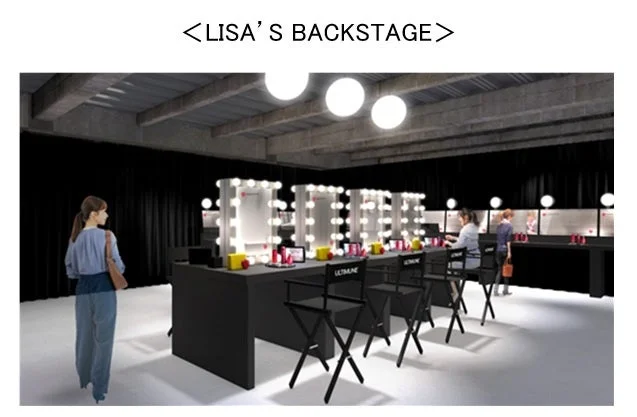 LISA'S BACKSTAGEの様子