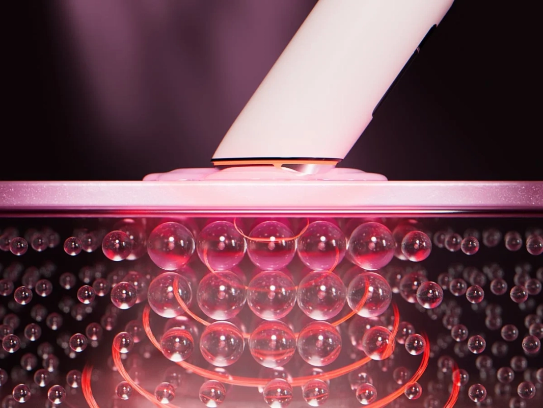 美顔器の作用イメージ