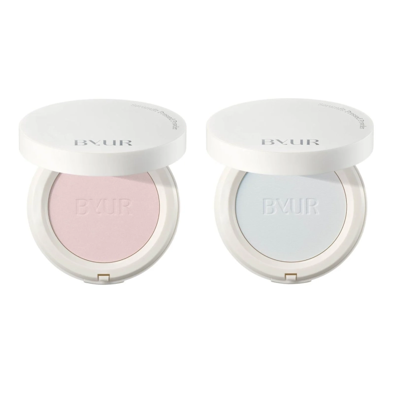 バイユア セラムフィット ノーセバムプレストパウダー 01 ブルー / モイストプレストパウダー 01 ピンク