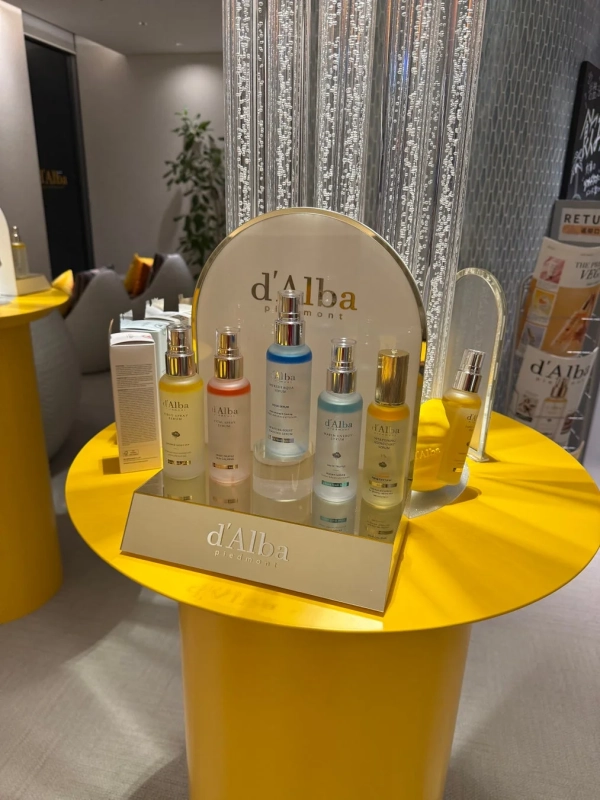 d'Alba製品展示