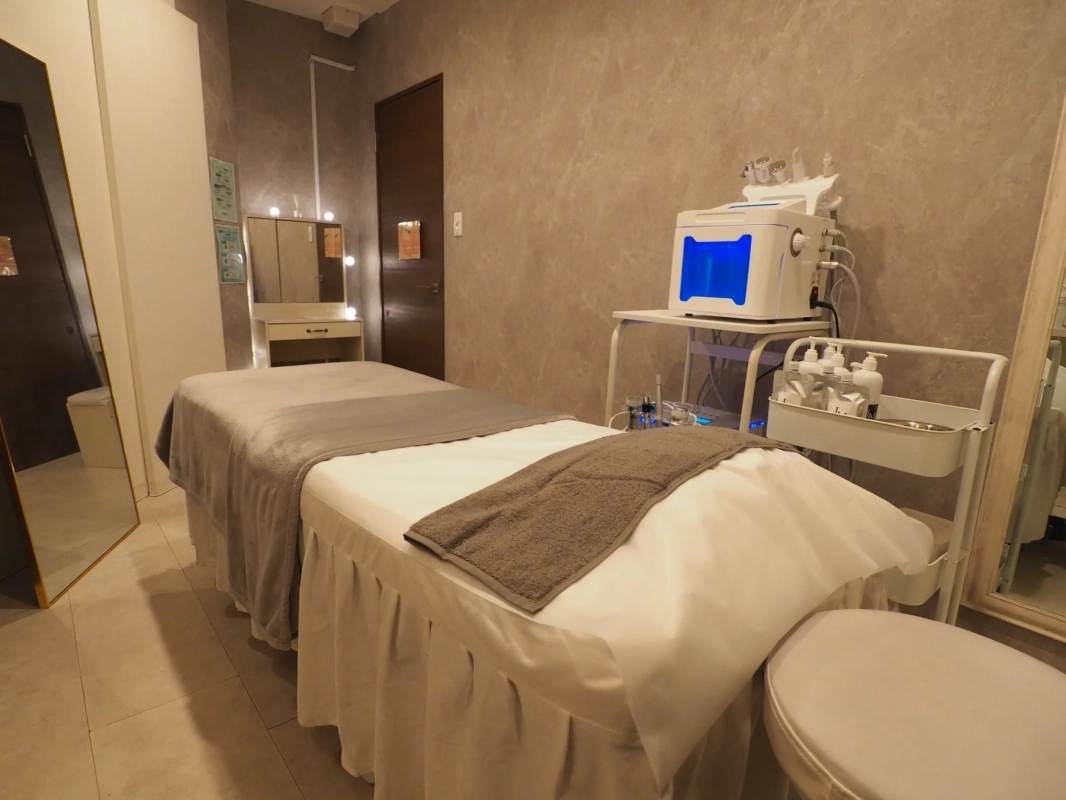 エステサロンの施術室