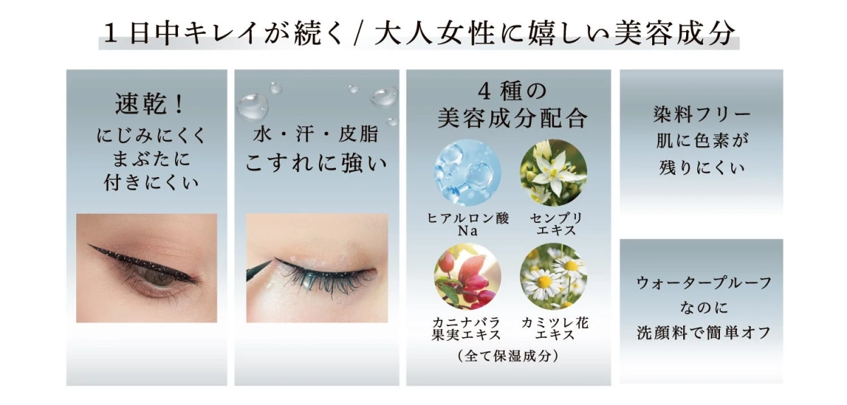 1日中キレイが続く / 大人女性に嬉しい美容成分