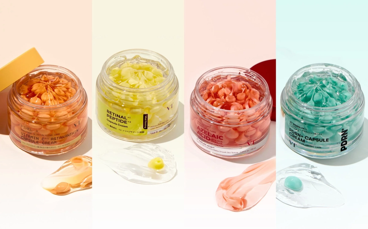 カプセルクリーム4種