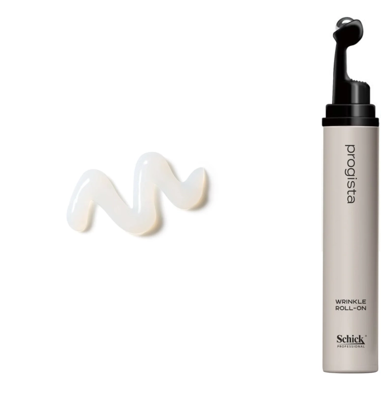 progista WRINKLE ROLL-ONとクリーム状サンプル