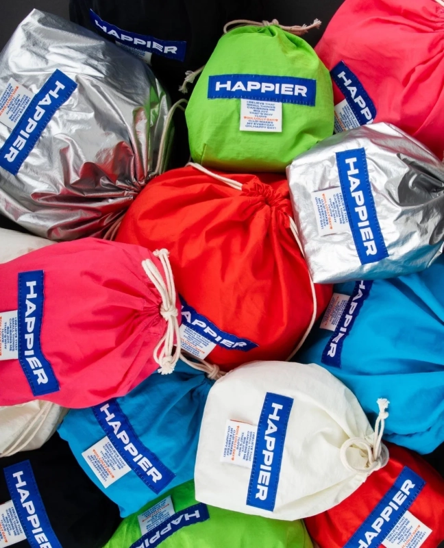 oh, lolly day!のカラフルな巾着袋