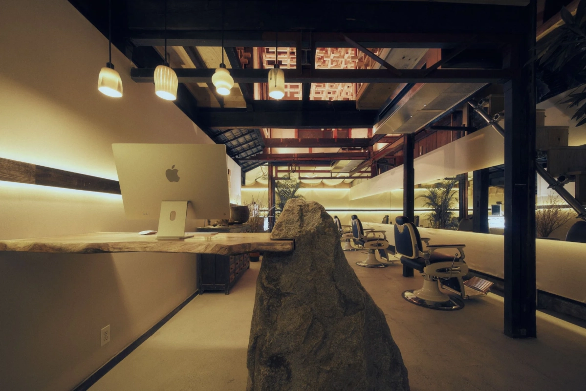 受付カウンター