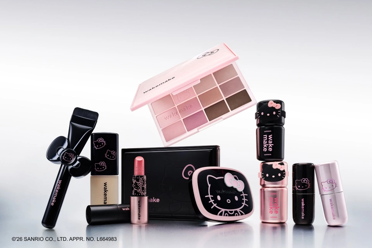wakemakeとハローキティのコラボコスメ