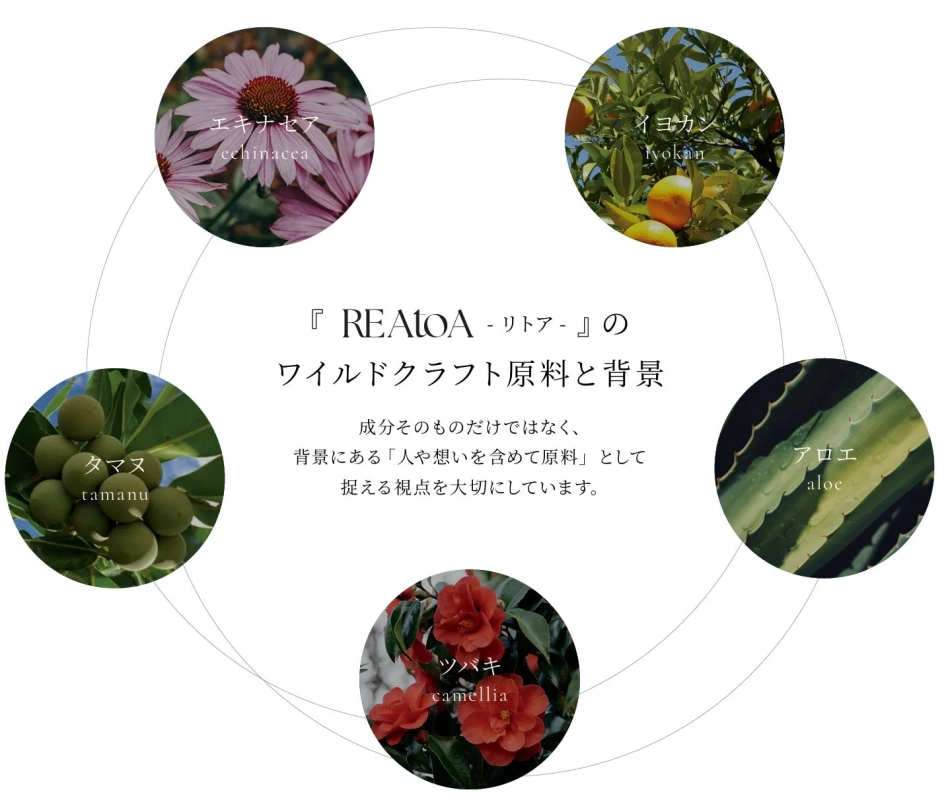 ワイルドクラフト原料と背景