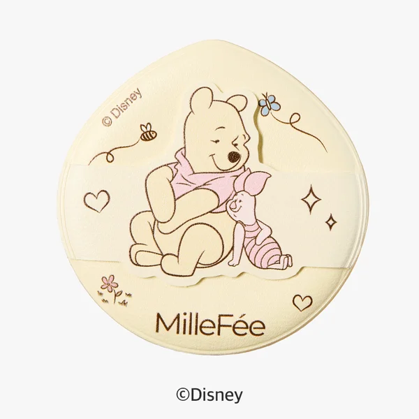 クッションファンデパフ《プー／ピグレット》