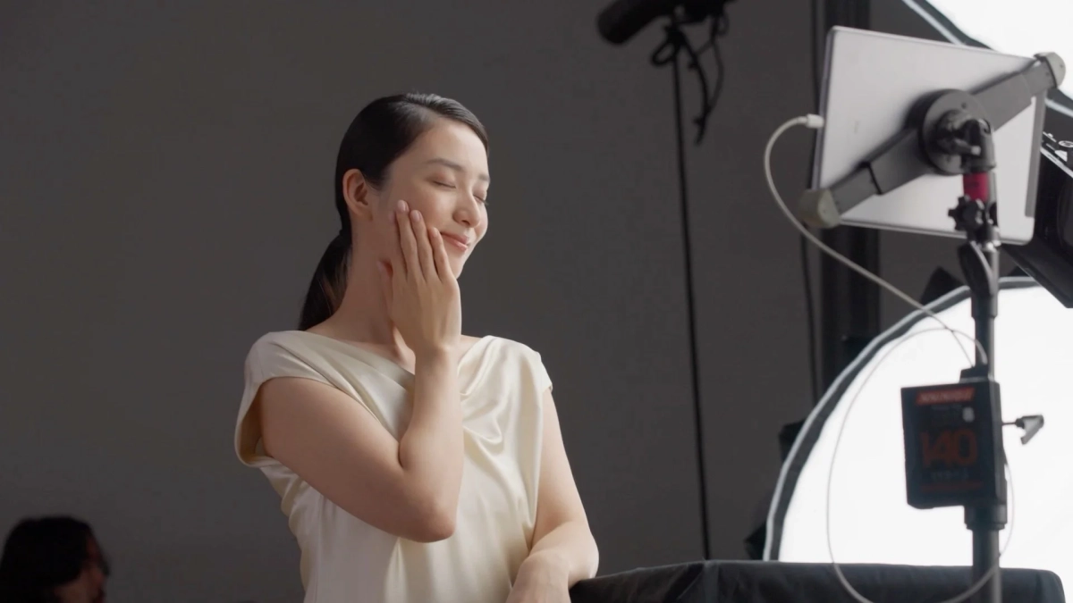 武井咲さんを起用したビジュアル