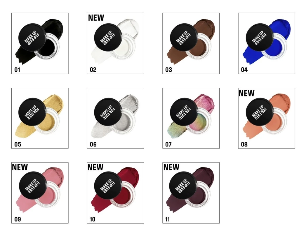 全11色ラインアップ