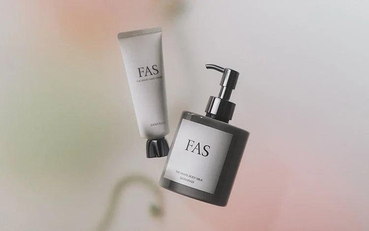 FAS THE GRAPE HAND CREAM SAWARABI FAS THE GRAPE BODY MILK SAWARABI