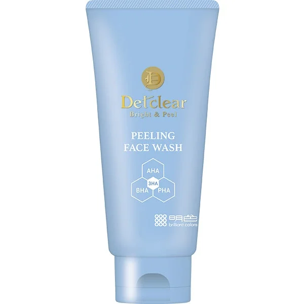 DETクリア ブライト＆ピール 角質オフ洗顔フォーム チューブ