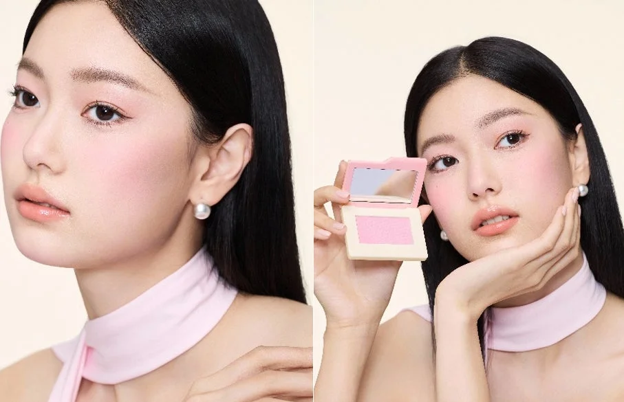 SHEGLAM Dream Touch Blush 使用イメージ