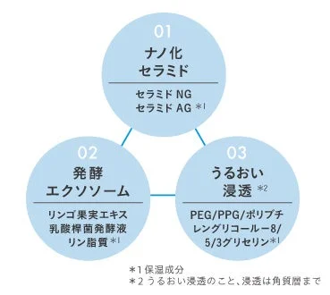 肌への3つのアプローチ