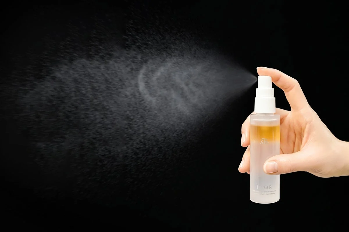 ミストを噴射するボトル