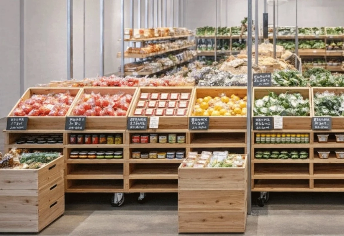 マルシェエリア