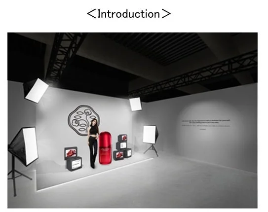 SHISEIDOイベント会場の様子