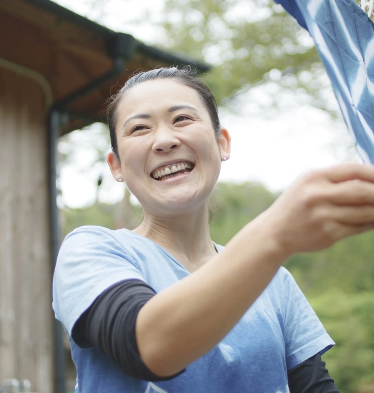 笑顔の中村未來さん