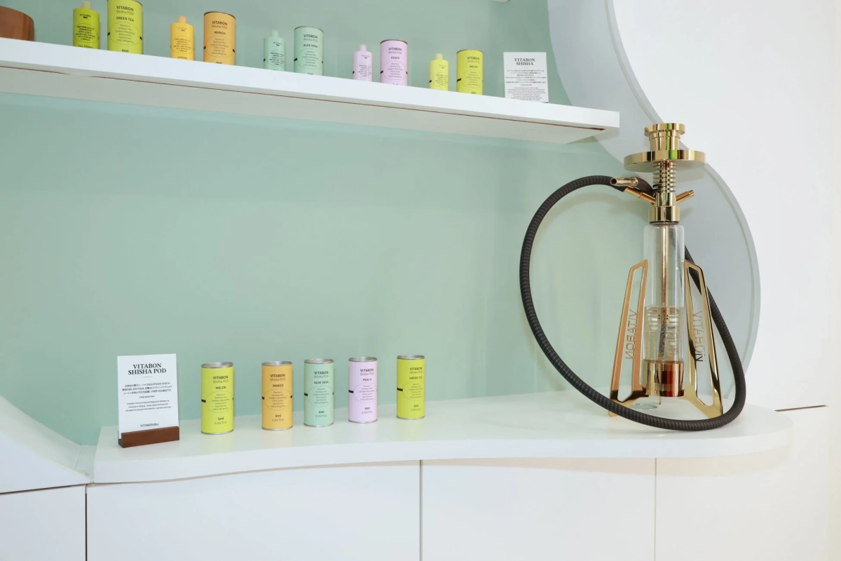 VITABON SHISHA本体とPOD