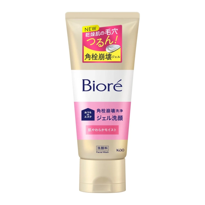 ビオレ おうちdeエステ ジェル洗顔 肌やわらかモイスト