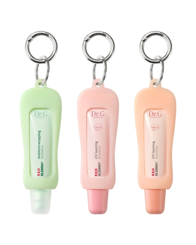 Dr.Gのリップエッセンスとノベルティキーリング