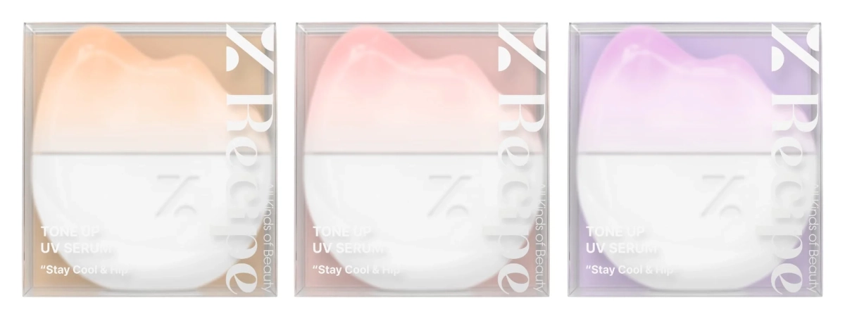トーンアップUVセラムの製品群