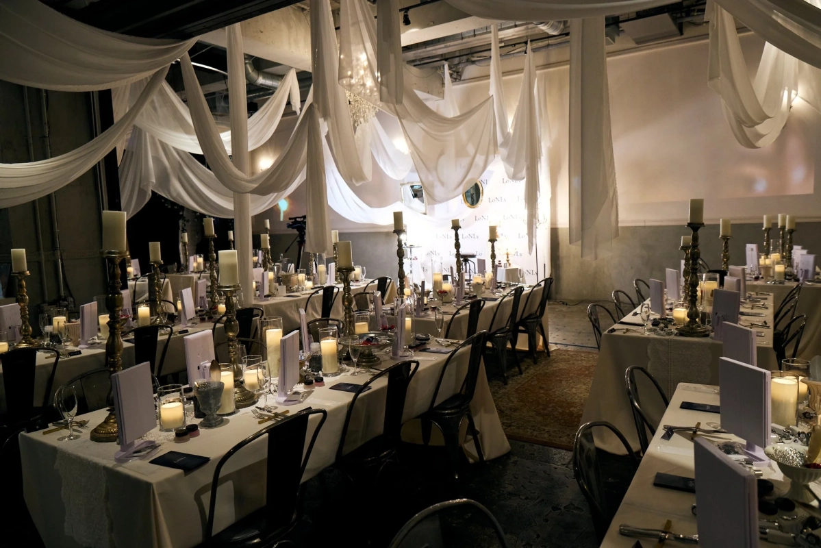 レセプションパーティーの会場