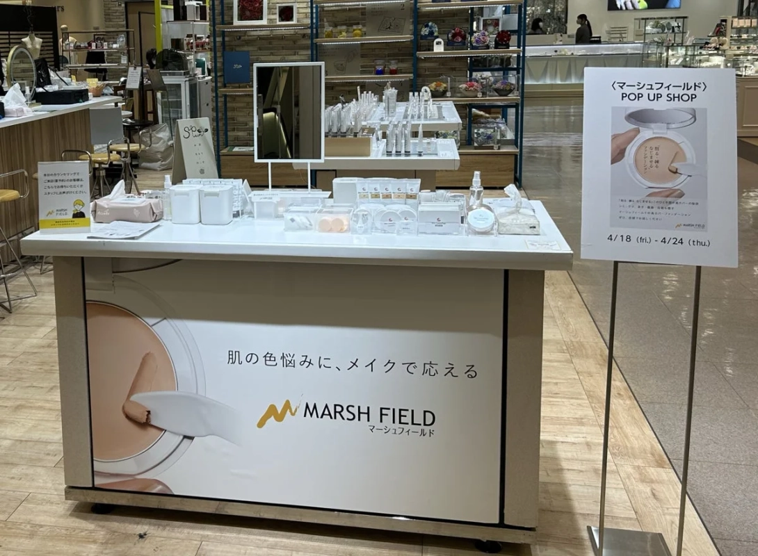 POP UP SHOPの様子