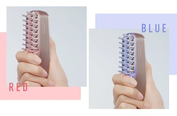 LEDライトを搭載した美容機器の画像