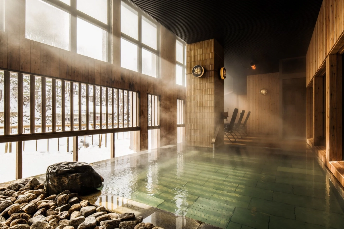 定山渓 鹿の湯 内風呂