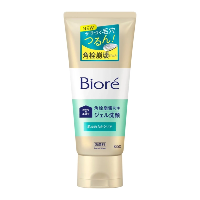 ビオレ おうちdeエステ ジェル洗顔 肌なめらかクリア