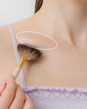 デコルテハイライト使用イメージ