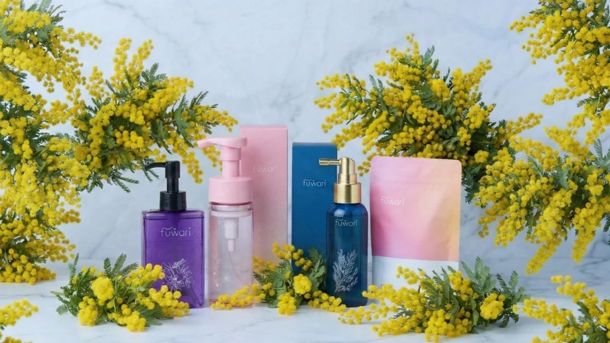 ミモザに囲まれたfuwariの製品