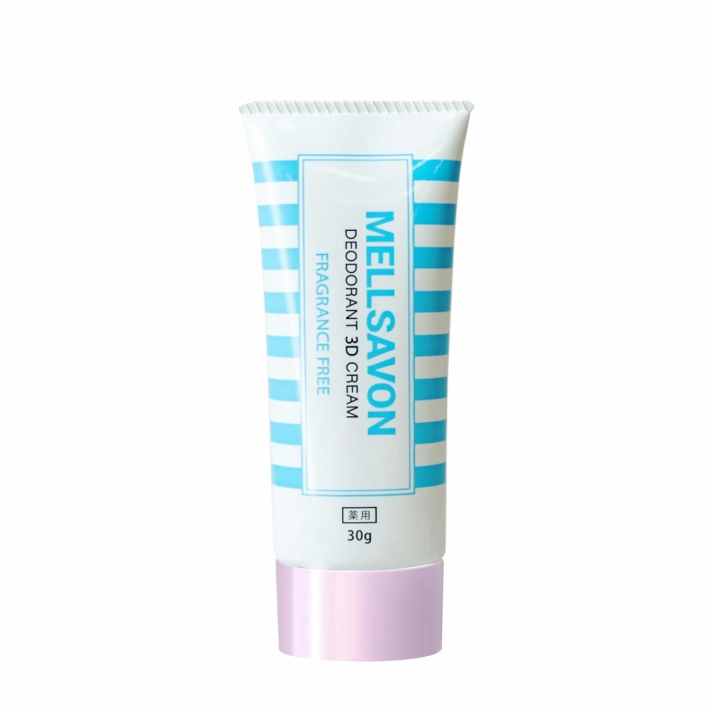 MELLSAVON DEODORANT 3D CREAM FRAGRANCE FREE 薬用 30g
