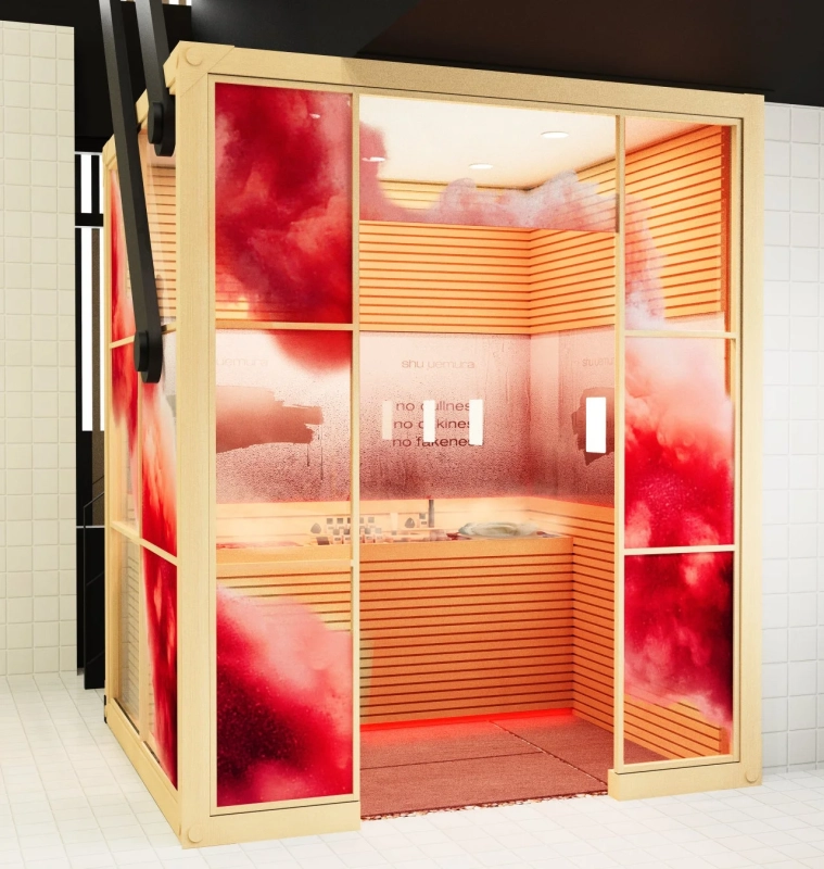 サウナ風ブース