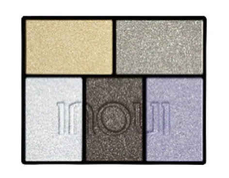 5色のアイシャドウパレット