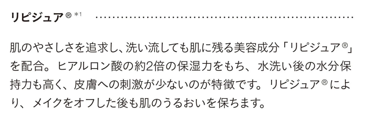 リピジュア配合