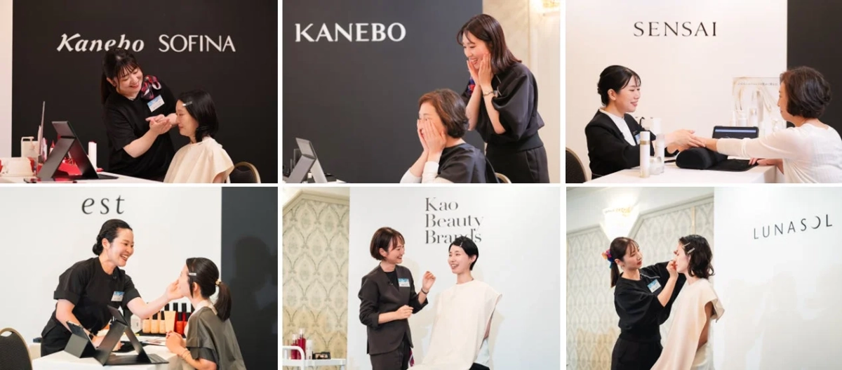 美容イベントの様子
