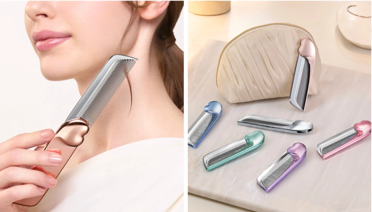 ReFa Aira MIRROR COMBの様々なカラー